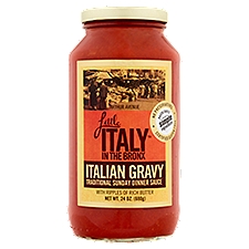 Little Italy in the Bronx Italian Gravy Traditional Sunday Dinner Sauce, 24 oz