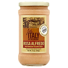 Little Italy in the Bronx Rosa Alfredo with Parmigiano-Reggiano Cheese Sauce, 15 oz