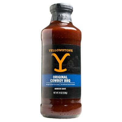 Yellowstone Original Cowboy BBQ Sauce, 19 oz