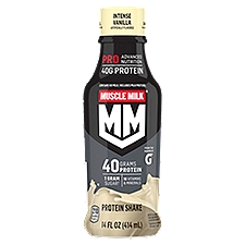 Muscle Milk Intense Vanilla Protein Shake, 14 fl oz