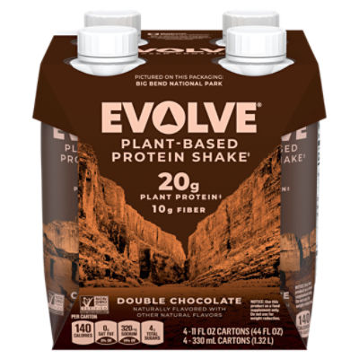 Evolve Double Chocolate Protein Shake, 11 fl oz