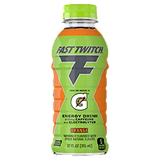Gatorade Fast Twitch Orange Energy Drink, 12 fl oz