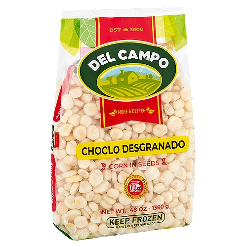 Del Campo Corn in Seeds, 48 oz