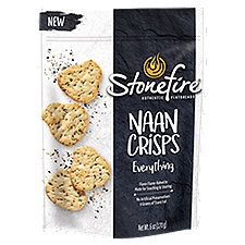 Stonefire Everything Naan Crisps, 6 oz