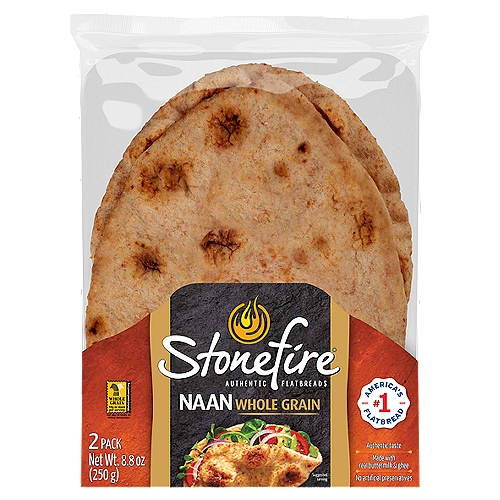 Hand-Stretched Patented High Heat Baked for an Authentic Naan Experience Perfect for Just About Any Occasion
Do You Dip, Top, Drizzle...
Wrap or Share on its Own

America's #1 Flatbread*
*Iri-Total United States, 52 Weeks, 02-20-2022