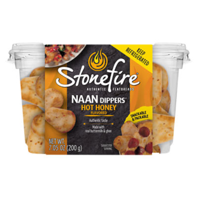 Stonefire Hot Honey Flavored Naan Dippers, 7.05 oz