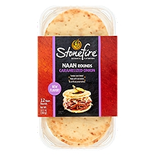 Stonefire Rounds Caramelized Onion Naan, 12.7 oz