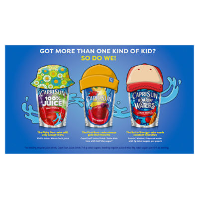 Capri Sun Roarin' Waters Berry Rapids Flavored Water Kids Drink