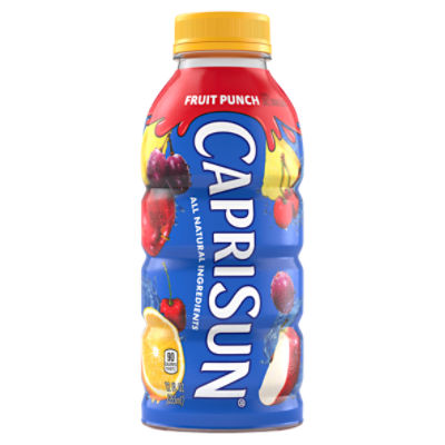 Capri Sun Fruit Punch Flavored Juice Drink Blend, 12 fl oz
