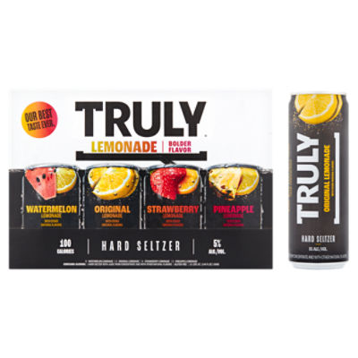 Truly Lemonade Hard Seltzer, 12 fl oz, 12 count