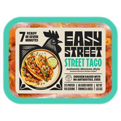 Easy Street Authentic Mexican-Style Street Taco, 1.25 lbs