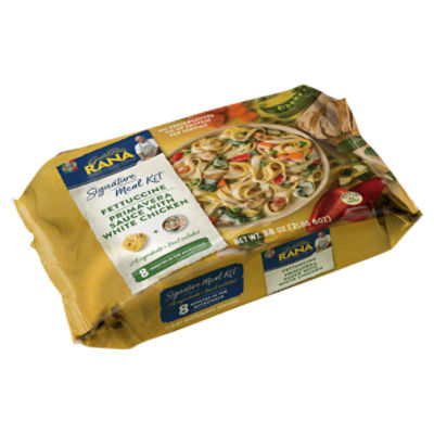Rana Fettuccine Primavera Sauce with White Chicken Signature Meal Kit