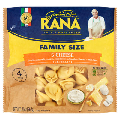 Rana 5 Cheese Tortellini Family Size, 20 oz