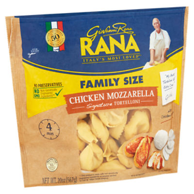 Giovanni Rana Chicken Mozzarella Signature Tortelloni Family Size, 20 oz, 20 Ounce