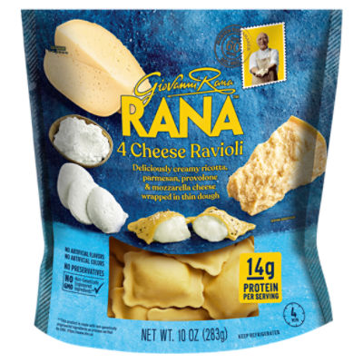 Giovanni Rana 4 Cheese Ravioli, 10 oz - Gourmet