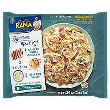 Rana Grilled White Chicken, Fettuccine and Alfredo Sauce Signature Meal Kit, 39 oz