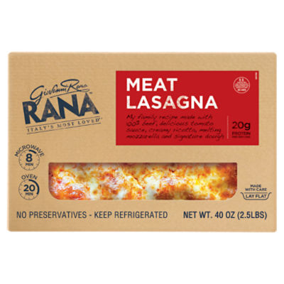 Meat Lasagna  40oz