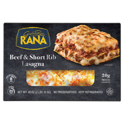 Rana Beef & Short Rib Lasagna, 42 oz