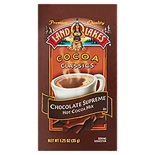 Land O Lakes Cocoa Classics Chocolate Supreme Hot Cocoa Mix, 1.25 oz, 1.25 Ounce