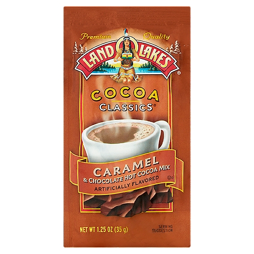Land O Lakes Cocoa Classics Caramel & Chocolate Hot Cocoa Mix, 1.25 oz
