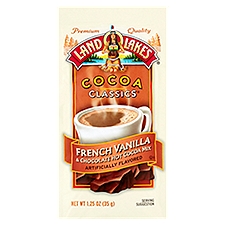 Land O Lakes Cocoa Classics French Vanilla & Chocolate, Hot Cocoa Mix, 1.25 Ounce