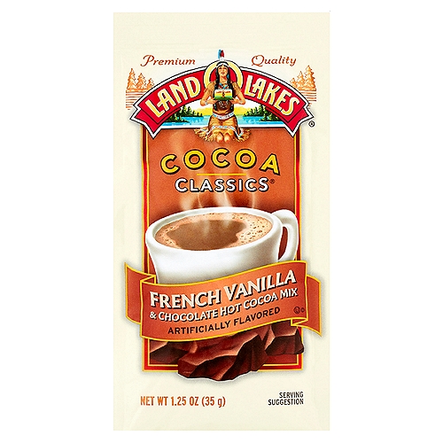 Land O Lakes Cocoa Classics French Vanilla & Chocolate Hot Cocoa Mix, 1.25 oz
Where simple goodness begins.®