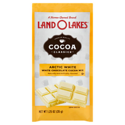 Land O Lakes Cocoa Classics Arctic White Chocolate Cocoa Mix, 1.25 oz