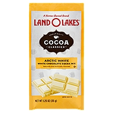 Land O Lakes Cocoa Classics Arctic White Chocolate Cocoa Mix, 1.25 oz, 1.25 Ounce