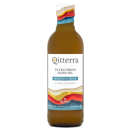 Bono Qitterra Extra Virgin Olive Oil, 16.9 fl oz