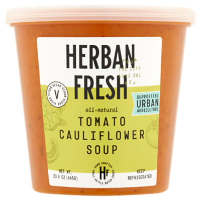 Herban Fresh Tomato Cauliflower Soup, 23.5 oz
