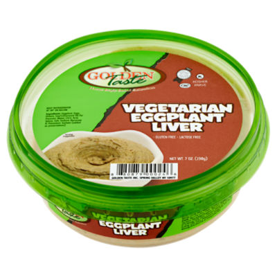 Golden Taste Vegetarian Eggplant Liver, 7 oz