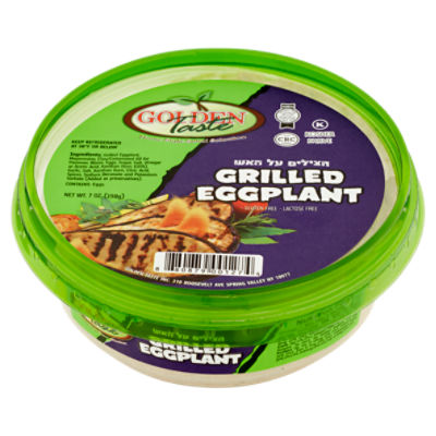 Golden Taste Grilled Eggplant, 7 oz