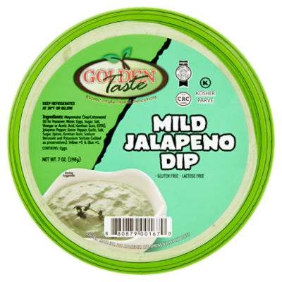 Golden Taste Mild Jalapeno Dip, 7 oz