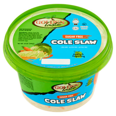 Golden Taste Sugar Free Cole Slaw, 14 oz