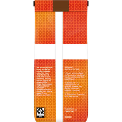 Dunkin' Original Blend Medium Roast Ground Coffee, 12 oz
