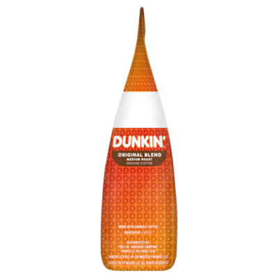 Dunkin' Original Blend Medium Roast Ground Coffee, 12 oz