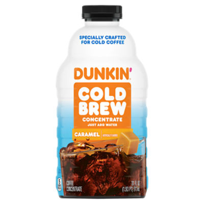 Dunkin'  Caramel Cold Brew Coffee Concentrate, 31 fl oz