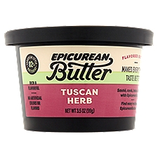 Epicurean Tuscan Herb Flavored Butter, 3.5 oz