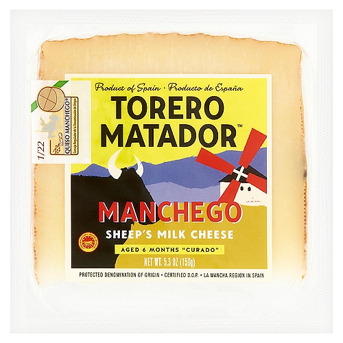 Torero Matador Manchego Sheep's Milk Cheese, 5.3 oz