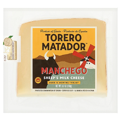 Torero Matador Manchego Sheep's Milk Cheese, 5.3 oz