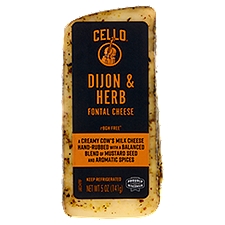 Cello Dijon & Herb Fontal Cheese, 5 oz