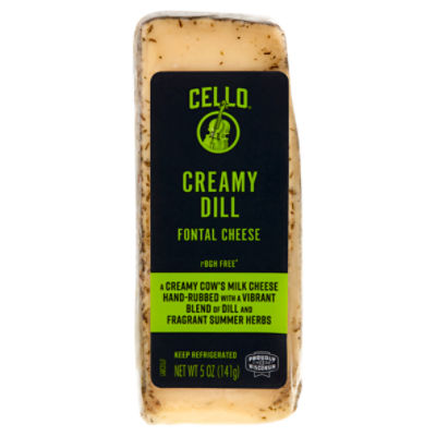 Cello Creamy Dill Fontal Cheese, 5 oz