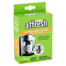 Affresh Coffee Maker Cleaner, Tablets, 3 Each