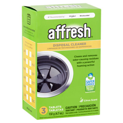 Affresh Citrus Scent Disposal Cleaner Tablets, 3 count, 4.7 oz ShopRite