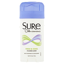 Sure Anti Perspirant & Deodorant - Fresh Scent, 2.6 Ounce