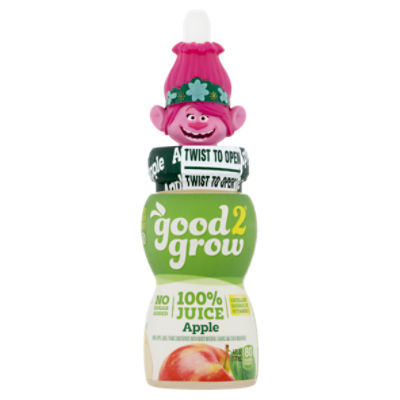 good2grow 100% Apple Juice, 6 fl oz