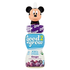 good2grow Organic Low Sugar Grape Juice, 6 fl oz