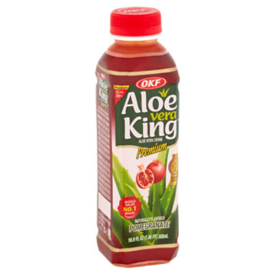 OKF Aloe Vera King Premium Pomegranate Aloe Vera Drink, 16.9 fl oz