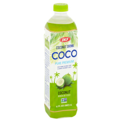 OKF Coco Pure Premium Coconut Drink, 50.7 fl oz