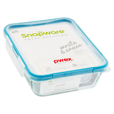 Total Solution® Pyrex® Glass 2-cup Rectangle Food Storage with Plastic Lid